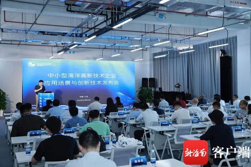 中小型高新技術企業(yè)應用場景與創(chuàng)新技術發(fā)布會在三亞舉辦